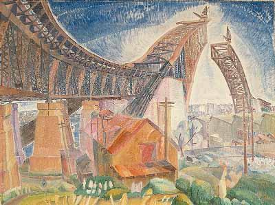 Walter Granville Smith The Bridge in Curve Sweden oil painting art